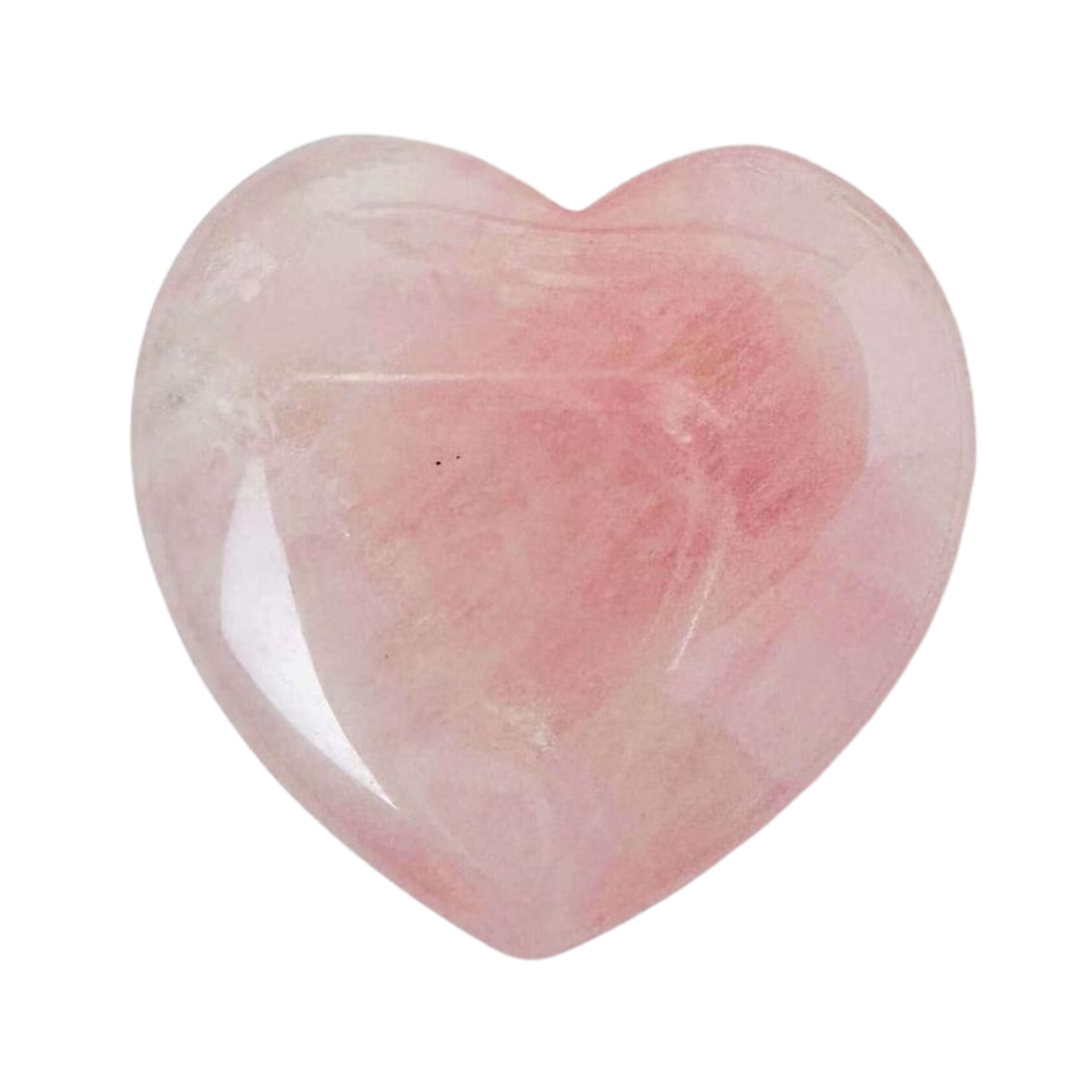 Eternal Rose Quartz Heart