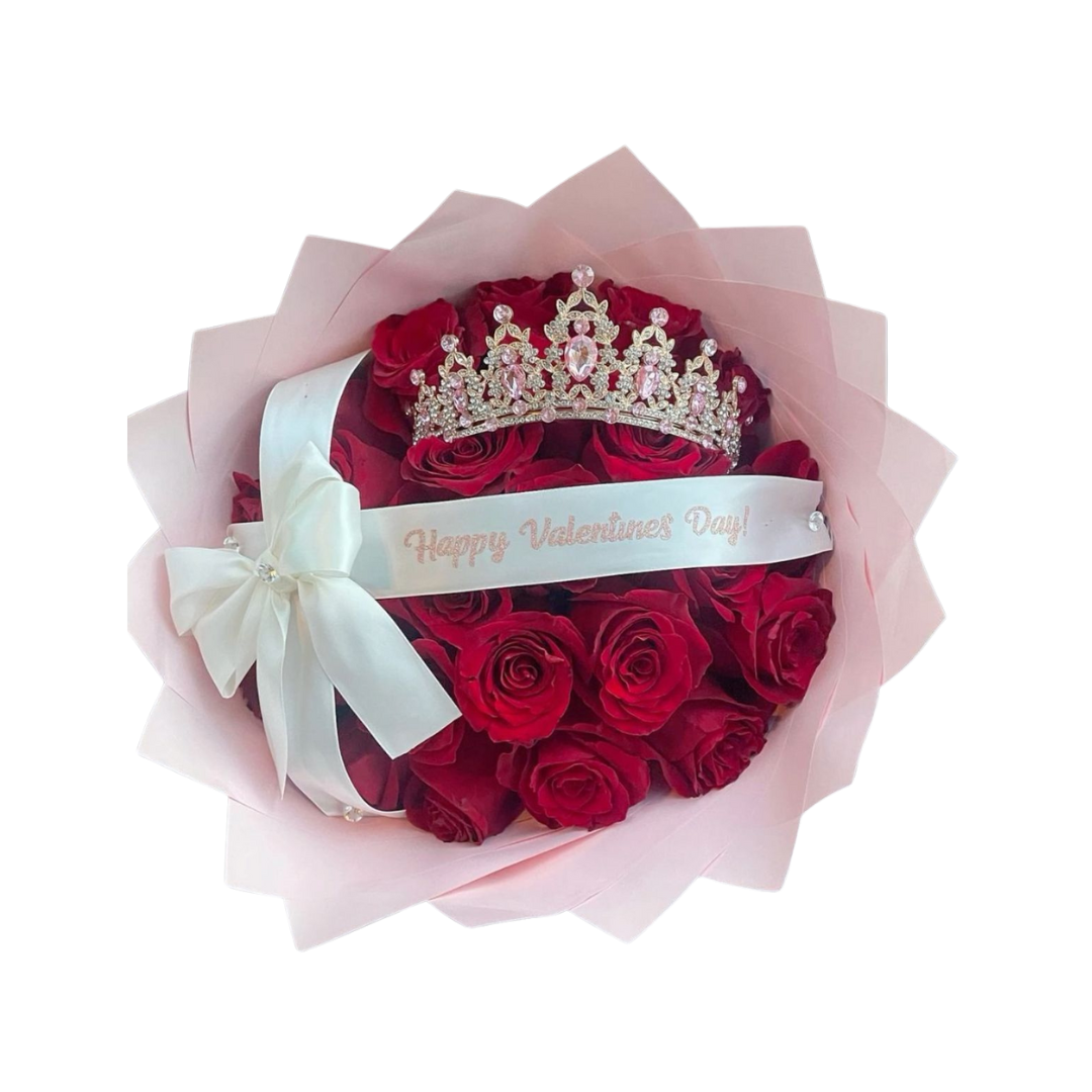 Celebration of Women's crown bouquet