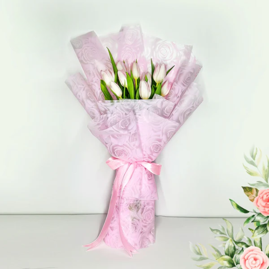 Floral Tulip Surprise for Mother's Day Bouquet